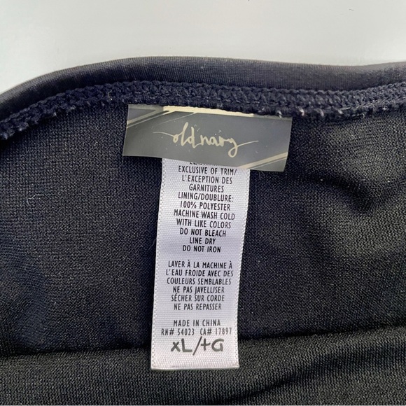 Black tankini top - Picture 4 of 4